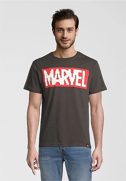 Recovered T-Shirt "Marvel Pixel Logo", mit coolem Marvel-Print günstig online kaufen