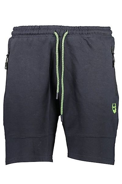 GIAN MARCO VENTURI 5-Pocket-Hose Herren-Shorts in Blau mit elastischem Bund günstig online kaufen