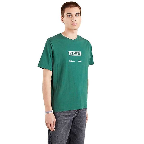 Levi´s ® Relaxed Fit Kurzarm T-shirt S Seasonal Boxtab Pine günstig online kaufen