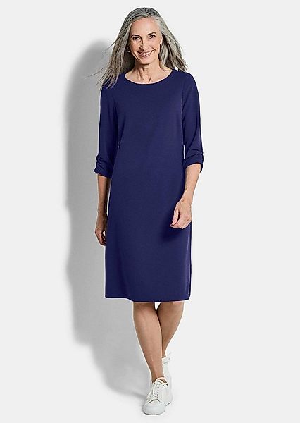 GOLDNER Etuikleid Jerseykleid mit Krepp-Qualität Midikleid mit Rundhals, Kn günstig online kaufen