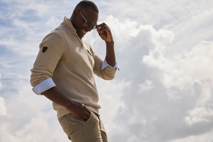 H.I.S Troyer Neue Kollektion! Highlight Rippen-Optik! günstig online kaufen