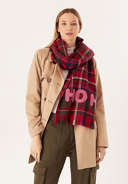Codello Modeschal, (1-St), mit Karo-Muster und Hohoho Wording günstig online kaufen