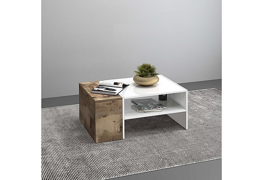 INOSIGN Couchtisch Coro, Couchtisch, Couchtisch mit seitlichem Stauraum,Sof günstig online kaufen