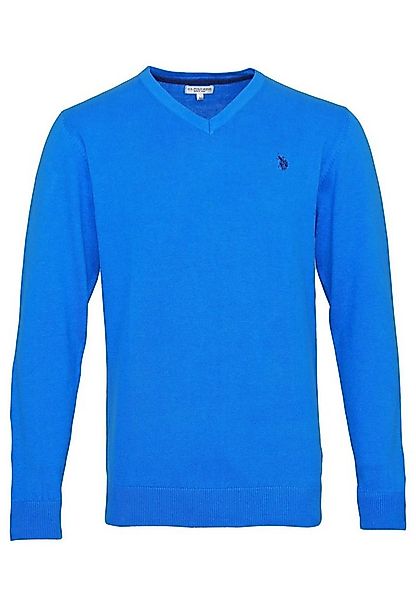 U.S. Polo Assn. Strickpullover Pullover Strickpullover V-Neck (1-tlg) günstig online kaufen