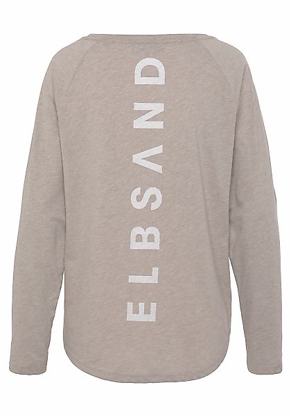 Elbsand Longsleeve Tira mit Logodruck hinten, Langarmshirt, sportlich-casua günstig online kaufen