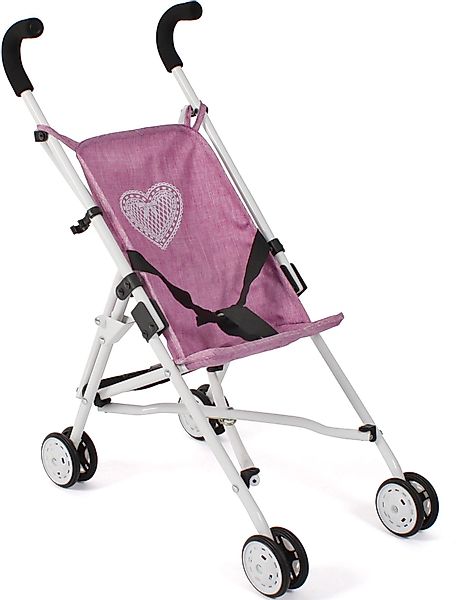 CHIC2000 Puppenbuggy Roma, Jeans Pink günstig online kaufen