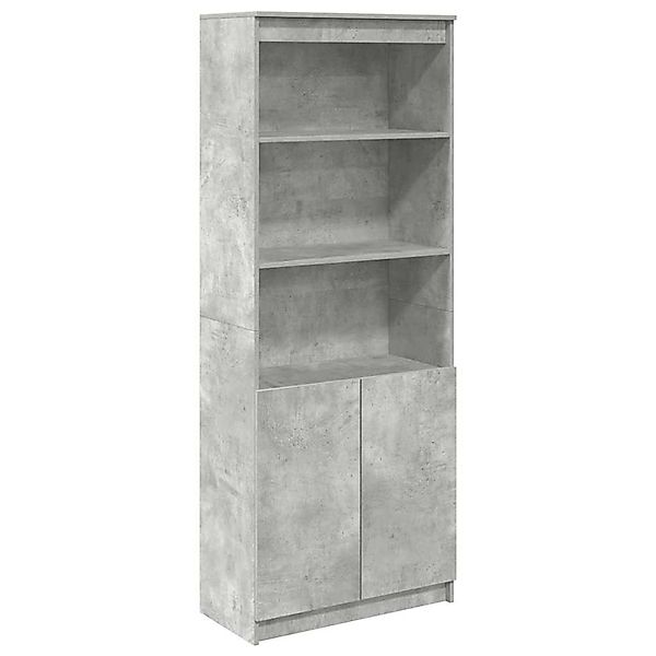 vidaXL Highboard Betongrau 70x35x180 cm Holzwerkstoff 3328474 günstig online kaufen
