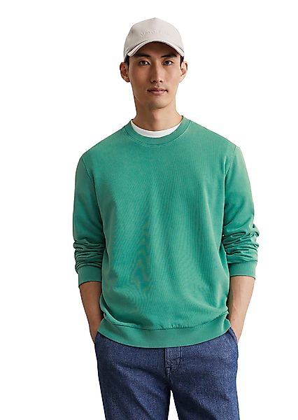 Marc O'Polo Sweatshirt Basic, mit Rippbündchen, günstig online kaufen