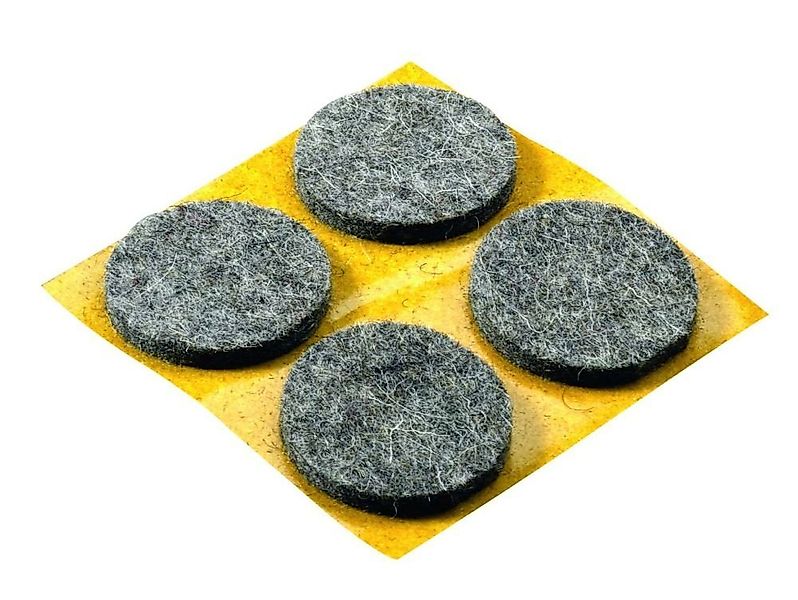 Hettich Filzgleiter Hettich Parkettgleiter grau Ø 35 x 3.0 mm - 8 günstig online kaufen