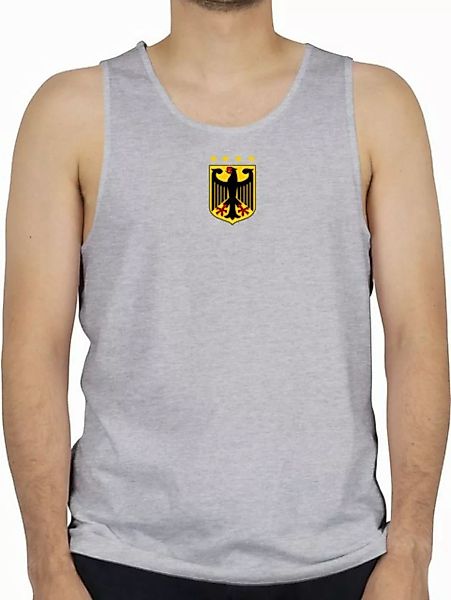 Shirtracer Tanktop Deutschland Wappen, Germany, Bundesadler, Deutschland Ad günstig online kaufen