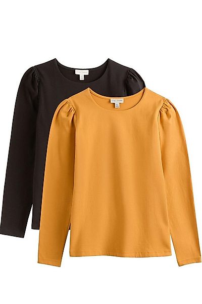 Love & Roses Langarmshirt Love & Roses Jersey-Oberteil mit langen Puffärmel günstig online kaufen