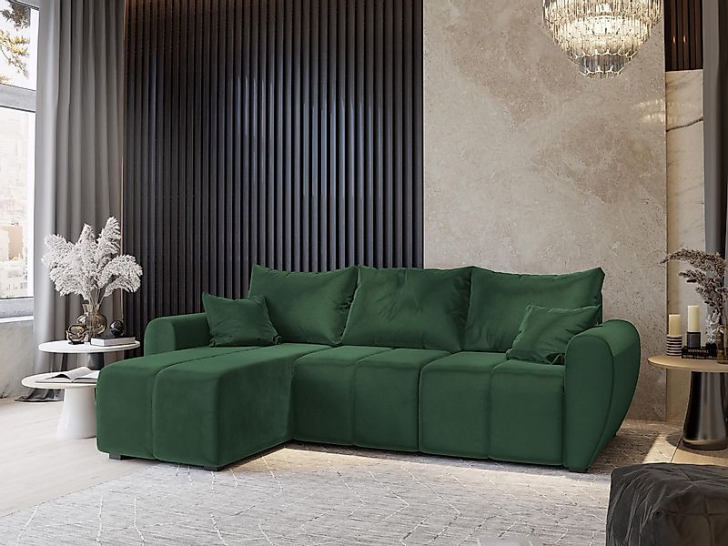 Masseno Ecksofa MADISON mit Schlaffunktion L-Form, günstig online kaufen