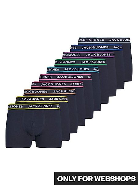 Jack & Jones Boxershorts JACLIME SOLID TRUNKS 10 PACK (Packung, 10-St) günstig online kaufen