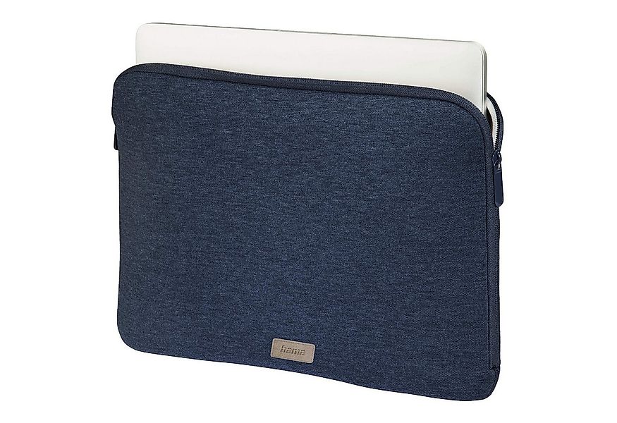Hama Laptoptasche Notebook-Tasche Schutz-Hülle Jersey 15,6" Blau, Business günstig online kaufen