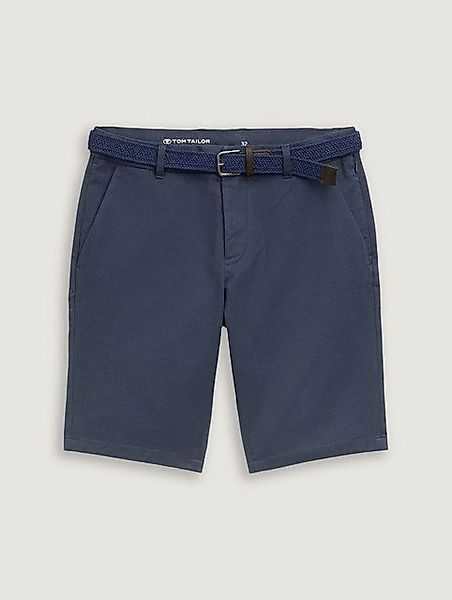 TOM TAILOR Chinoshorts 1044707 Slim Chino Shorts mit einem Gürtel günstig online kaufen