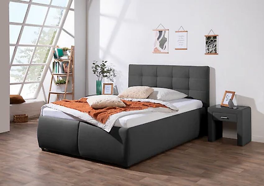 Maintal Polsterbett "Felsental" inklusive Bettkasten, in H2, H3 & H4 erhält günstig online kaufen