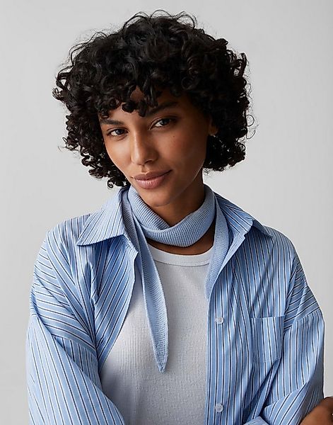 OPUS Schal Schmaler Feinstrickschal mit Wollanteil günstig online kaufen