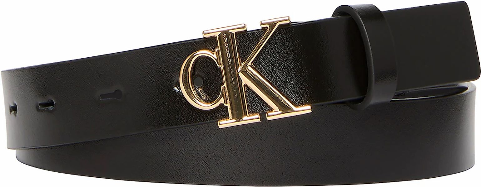 Calvin Klein Jeans Ledergürtel "Monogram Plaque Buckle 25MM" günstig online kaufen