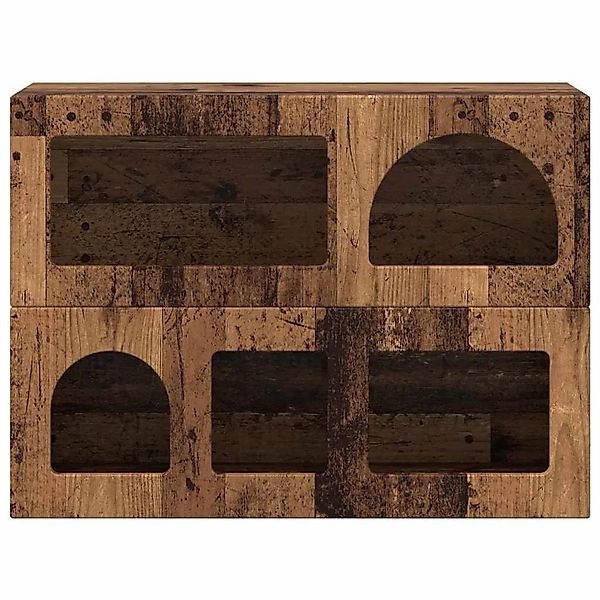 vidaXL Sideboard Altholz 80,5 x 35 x 59 cm Holzwerkstoff 891332 günstig online kaufen