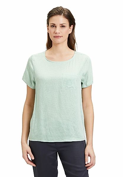 Cartoon Schlupfbluse "Damen Schlupfbluse mit aufgesetzter Brusttasche" günstig online kaufen