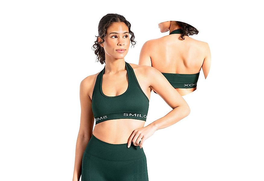 Smilodox Sport-BH Azura, Seamless Sport Top Rückenfrei Starker Halt Fitness günstig online kaufen