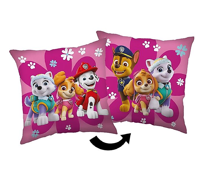 PAW PATROL Dekokissen Kopfkissen (1 Stück) Premium Dekokissen mit beidseiti günstig online kaufen