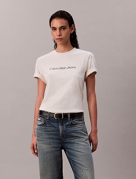 Calvin Klein Jeans T-Shirt "A- INST. LOGO CLASSIC TEE SS" mit Logoschriftzu günstig online kaufen