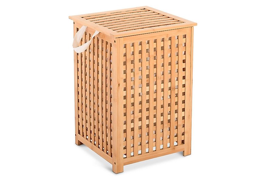 Raburg Wäschekorb Wäschesammler, Bambus, Liva (70 L), Wäschesack mit Griffe günstig online kaufen