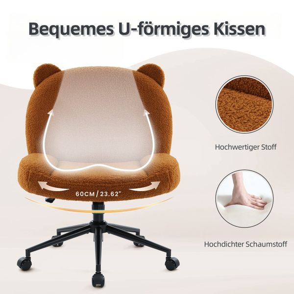 Intimate WM Heart Bürostuhl ohne Armlehne, günstig online kaufen