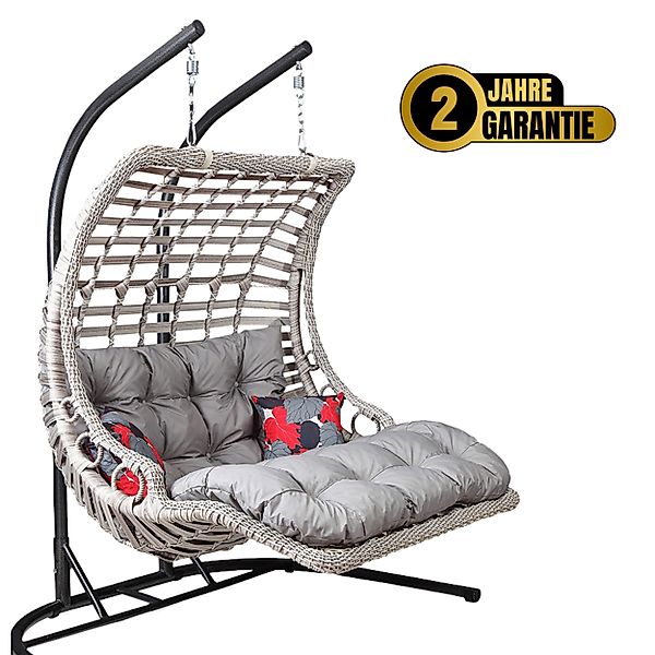 gowoll Hängesessel mit Gestell und Kissen günstig online kaufen