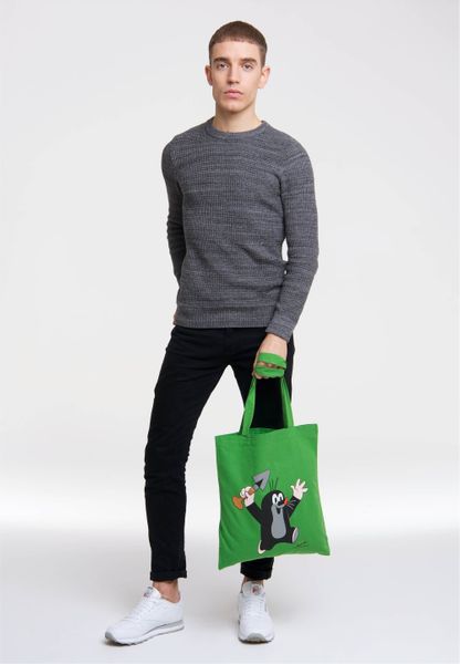 LOGOSHIRT Henkeltasche Baumwolltasche Der kleine Maulwurf, günstig online kaufen