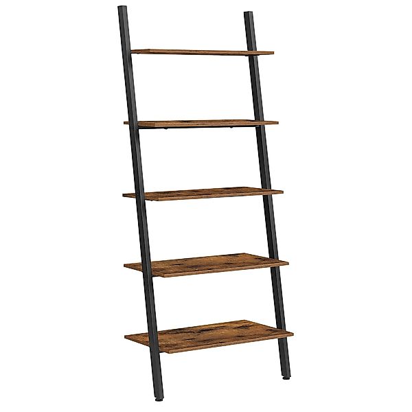VASAGLE Standregal Leiterregal, Wandregal, Bücherregal mit günstig online kaufen
