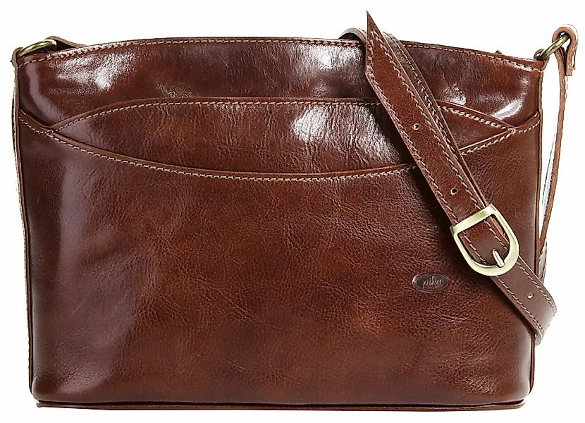 Piké Umhängetasche echt Leder, Made in Italy günstig online kaufen
