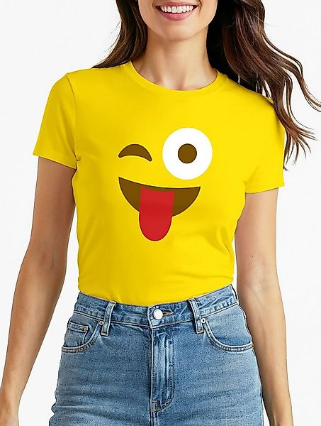 MoonWorks Print-Shirt Damen T-Shirt Gruppenkostüm Fasching Karneval Jungges günstig online kaufen