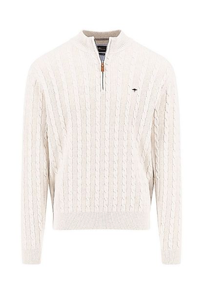 FYNCH-HATTON Strickpullover Zip Troyer, Cable günstig online kaufen