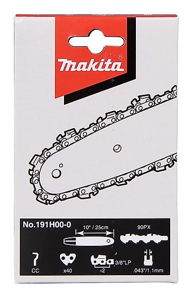 Makita Ersatzkette 191H00-0, für Kettensägen mit 25cm Schwertlänge u.a. DUC günstig online kaufen