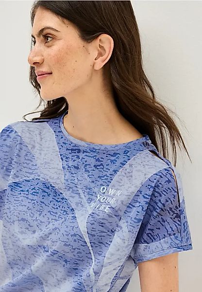 T-Shirt in Ausbrenneroptik günstig online kaufen