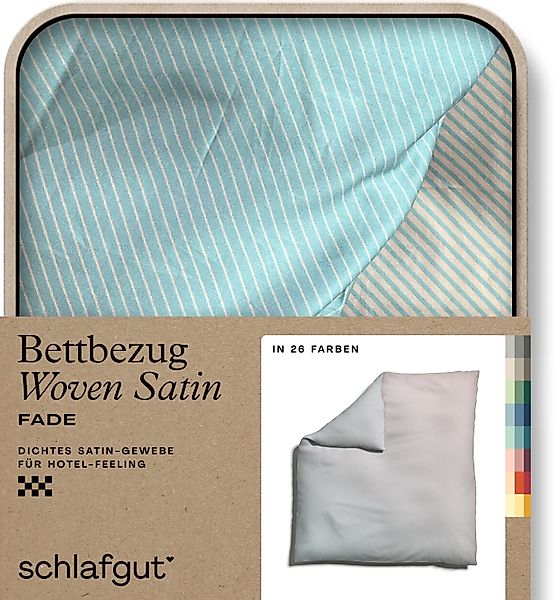 Schlafgut Bettbezug Woven Satin Fade mit günstig online kaufen