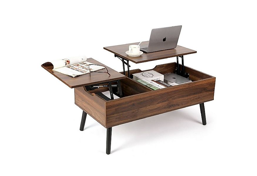 VOWNER Couchtisch Höhenverstellbarer, Wohnzimmertisch, Beistelltisch, Verse günstig online kaufen