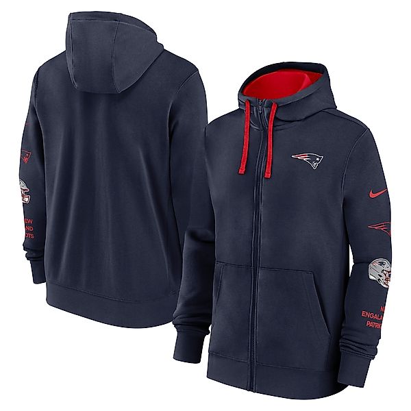 Nike Kapuzenpullover "Nike Hoodie New England Patriots Nike Full-Zip Fleece günstig online kaufen