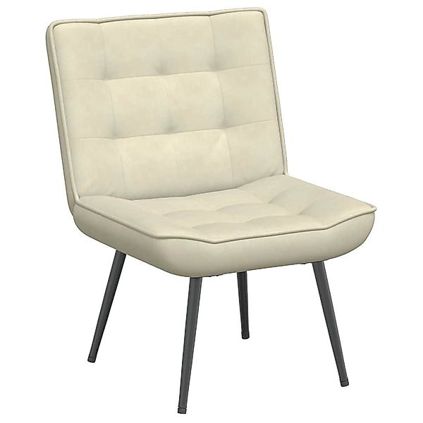 vidaXL Relaxsessel Relaxsessel Creme 64x74x84 cm günstig online kaufen