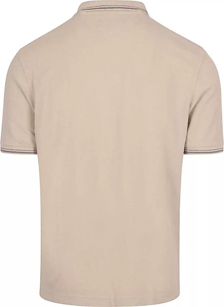 Marc O'Polo Poloshirt Solid Overdye Ecru - Größe M günstig online kaufen