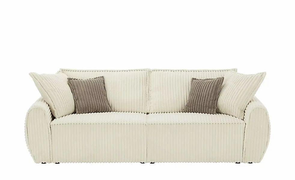 uno Bigsofa Cordstoff Cento ¦ creme ¦ Maße (cm): B: 235 H: 87 T: 114 Polste günstig online kaufen