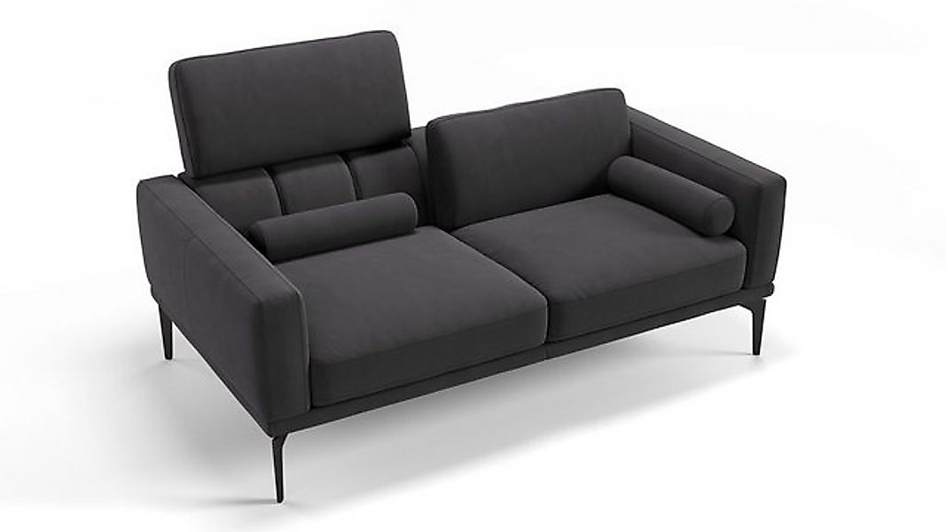 Sofanella 2-Sitzer Stoff BIANCO, Relaxsofa, Designsofa, Designer Couch, Ita günstig online kaufen