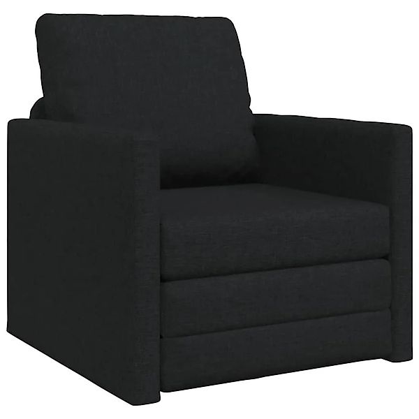 vidaXL Schlafsofa Schwarz 74 x 77 x 81 cm Stoff 4106623 günstig online kaufen