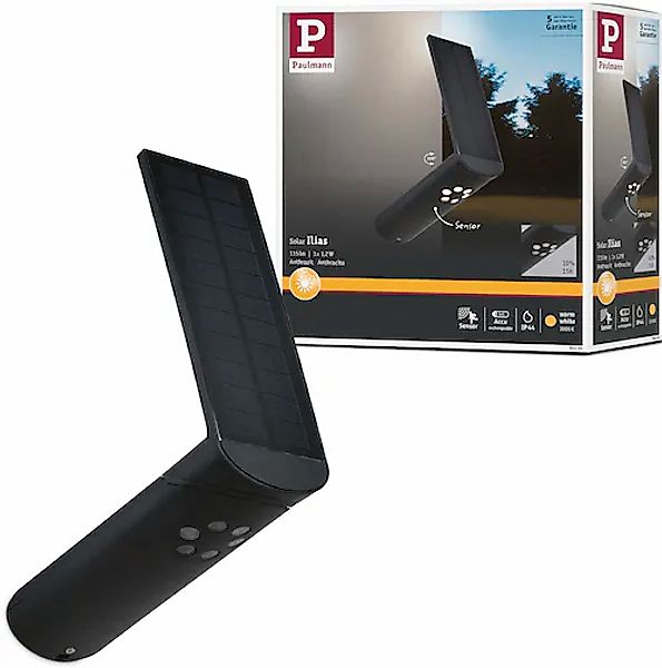 Paulmann LED Außen-Wandleuchte »Ilias« LED-Board 1 Stk. Warmweiß LED-Board, günstig online kaufen
