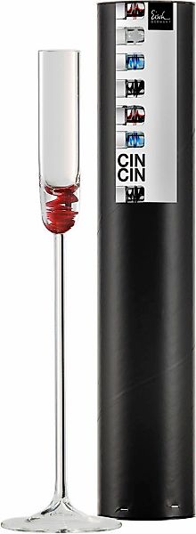 Eisch Germany Schnapsglas »CIN CIN Made in Germany«, (1 tlg.), mit Farbglas günstig online kaufen