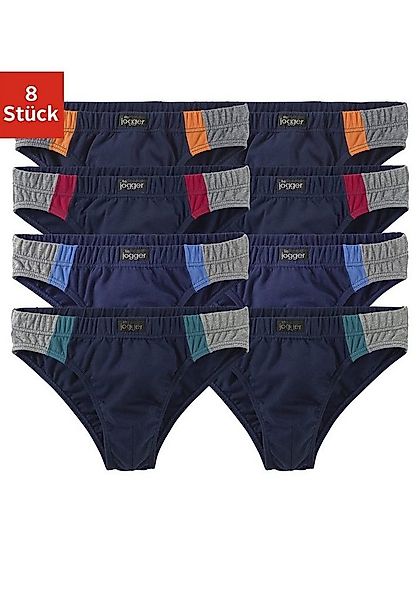 le jogger® Slip (Packung, 8-St) optimale Passform durch Baumwoll-Stretch günstig online kaufen