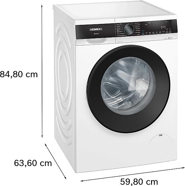 SIEMENS Waschmaschine iQ500 "WG44G2140" 9 kg 1400 U/min günstig online kaufen