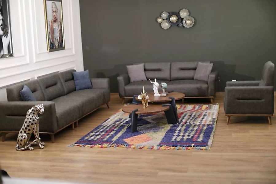 Möbeldreams Sofa Modernes Sofa-Set 3-2-1 / 3-3-1 / Verstellbare Rückenlehne günstig online kaufen